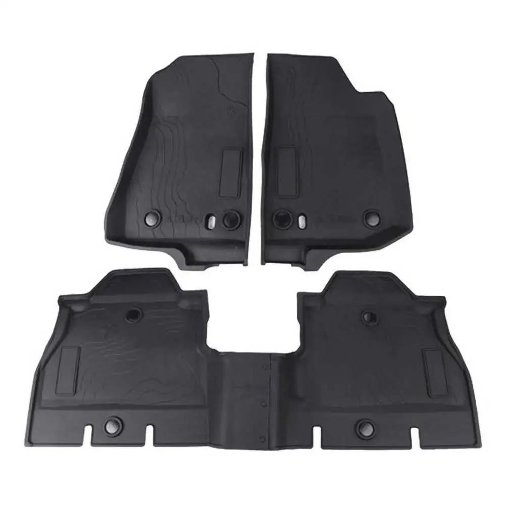 Bilgulvmatte Sett For Jeep Wrangler Jl 4 d 18- - 1