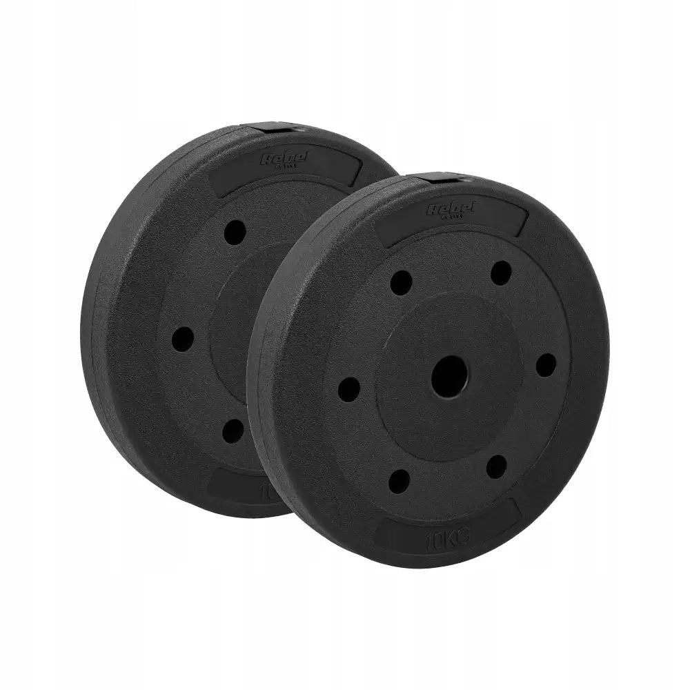 Bitumenvekter Sett 2x10kg Hulldiameter 31mm Rebel Active - 1