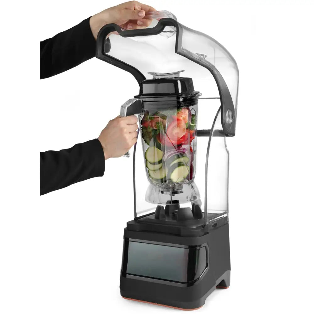 Blender Miksar Med Støyreduserende Kabinett Digital Styring 2.5l 230v Hendi 230695 - 2