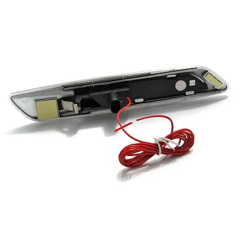 Blinklys Bmw E60/ E90/ E92/ E82 Led F10 Style Smoke Sølv Chrome - 4