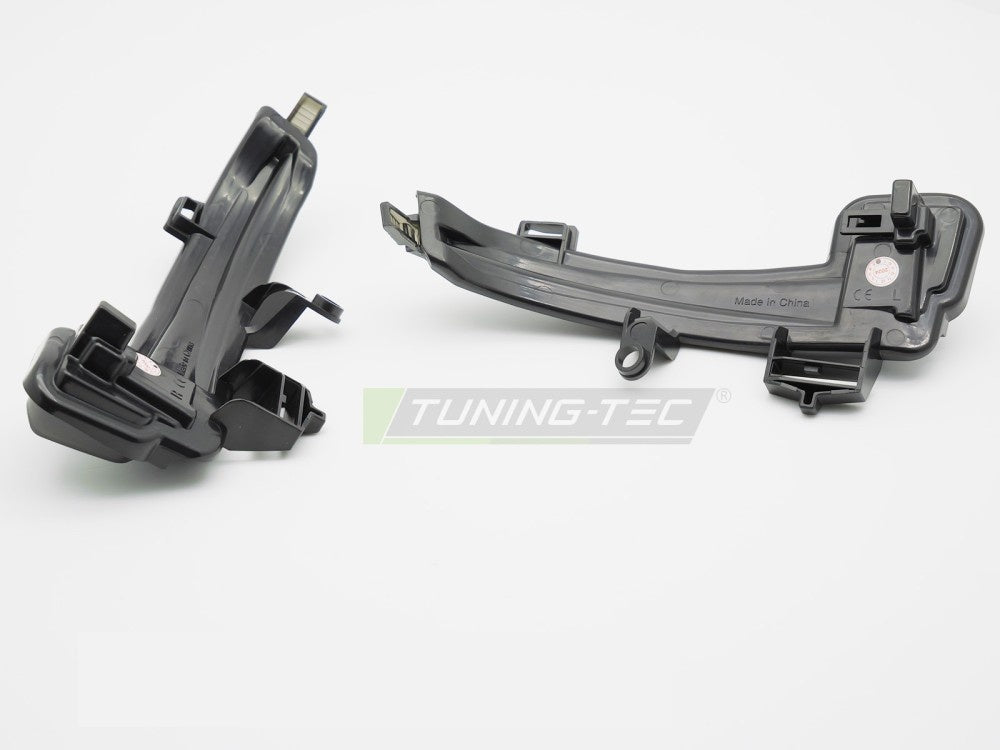 Smoke LED-sidespeilblinklys Skoda Superb III sekvensiell lyseffekt komplett sett