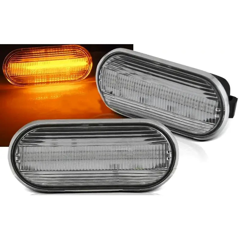 Blinklys Vw Golf 3 95- / Golf 4 / Bora 95- / Passat B5 White Led - 1