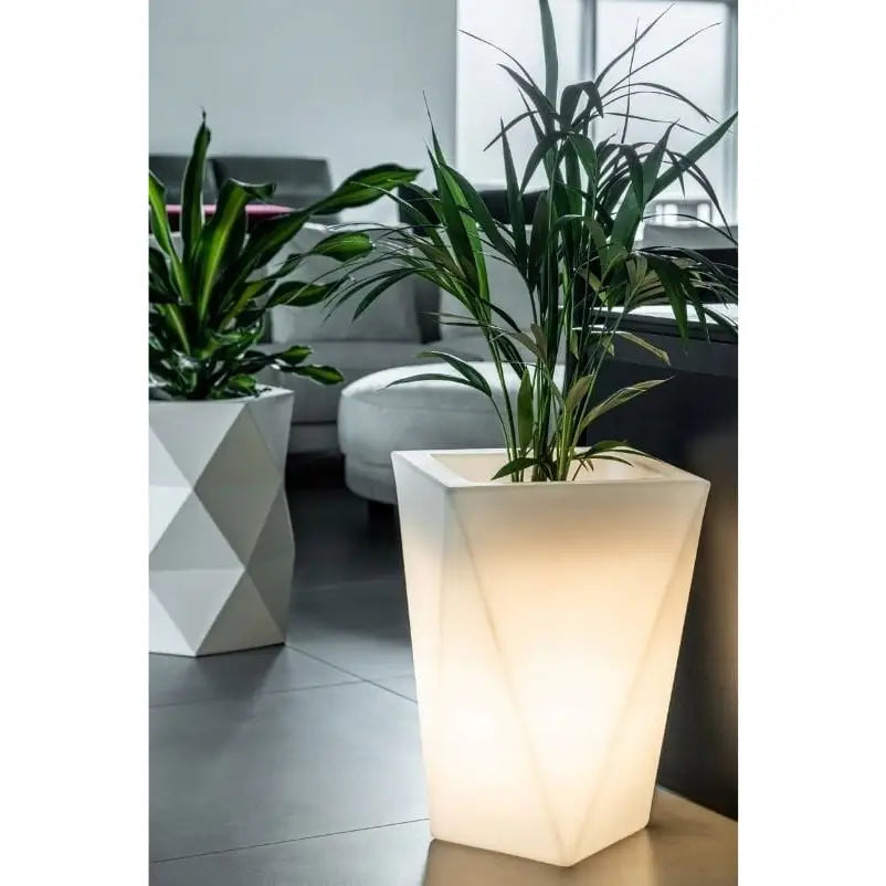 Blomsterpotte Belyst Vaso Light Kaldt Lys (svart Kabel)