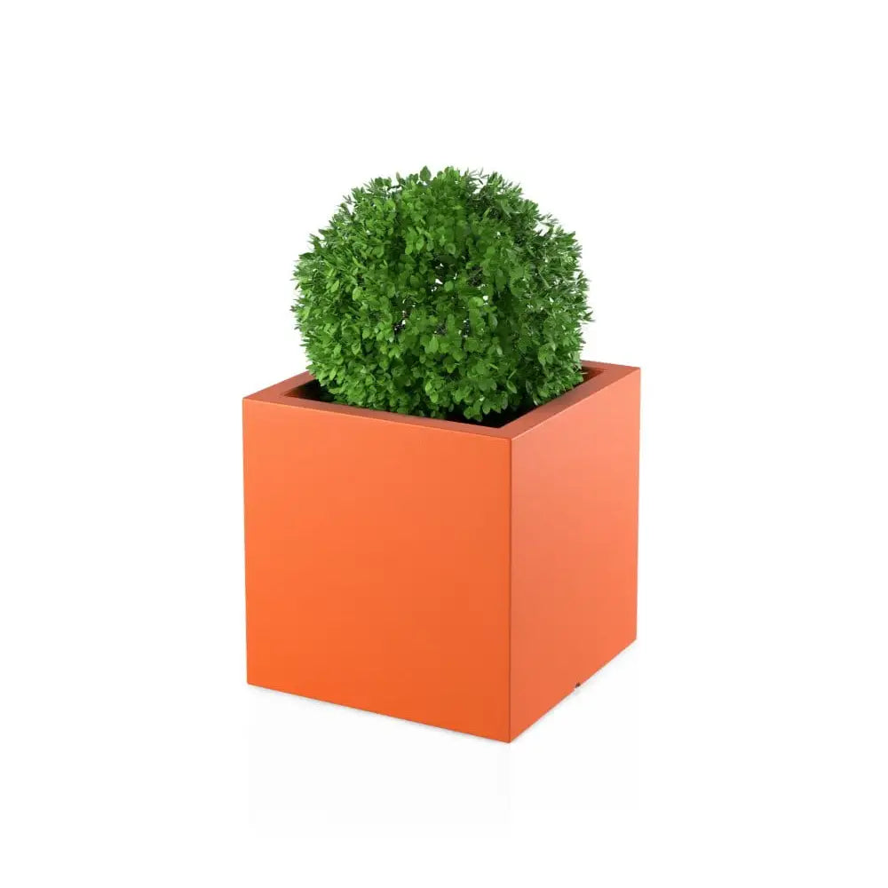 Blomsterpotte Pixel Pot Oransje (med Indre Hylle)