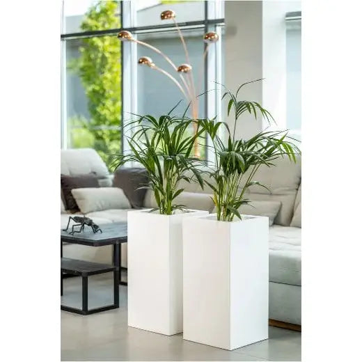 Blomsterpotte Tower Pot Lime (med Indre Hylle + Vann Drenering) - 4