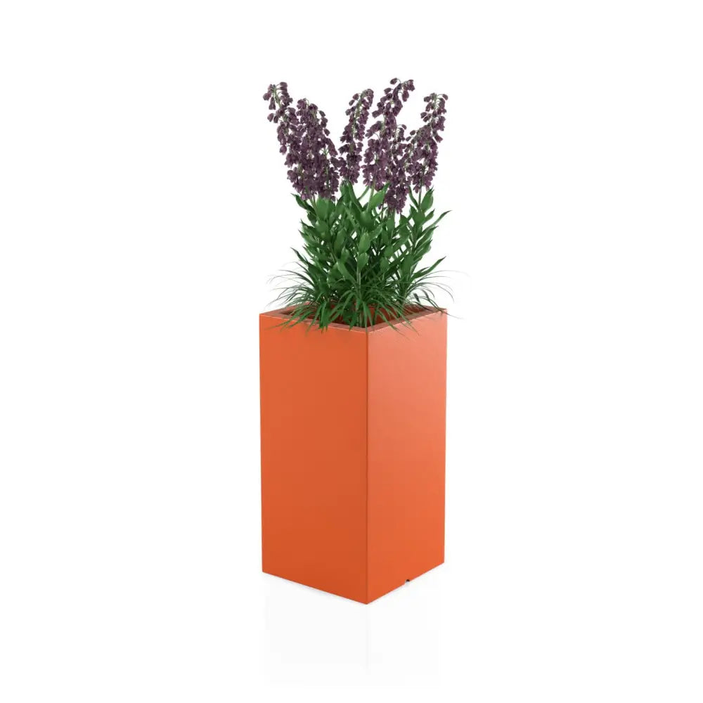 Blomsterpotte Tower Pot Oransje (full Kapasitet + Vann Drenering)