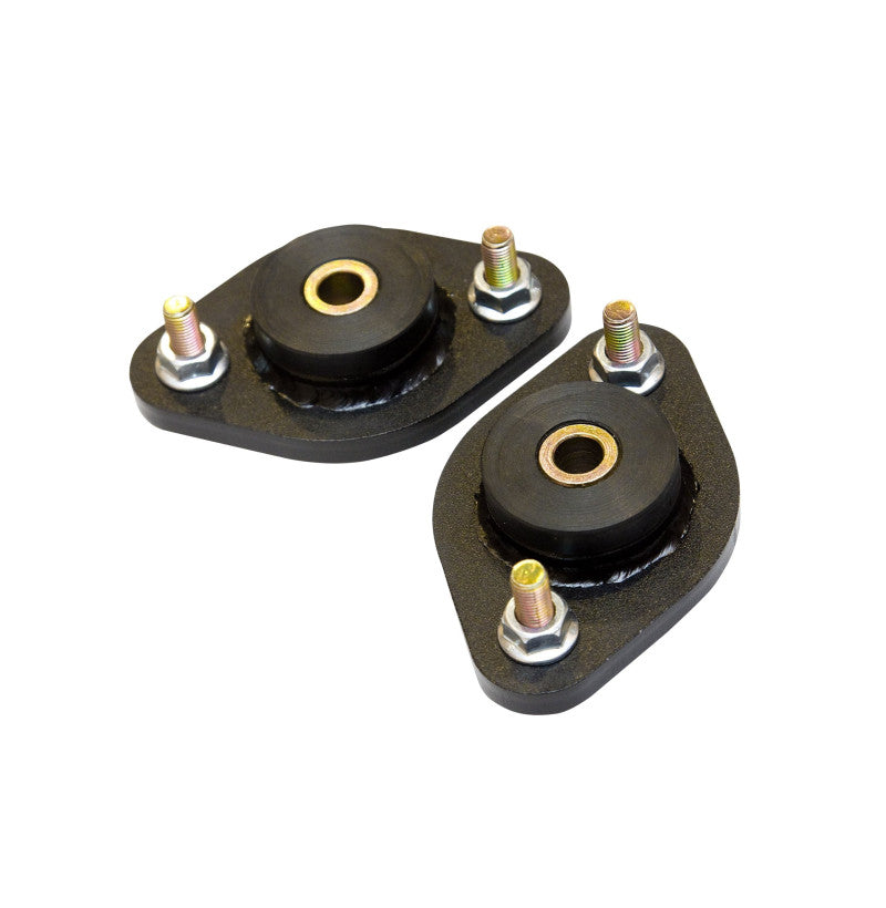 Forsterkede camberplater bak for BMW E30 E36 E46 i S355-stål med militærgrad gummi