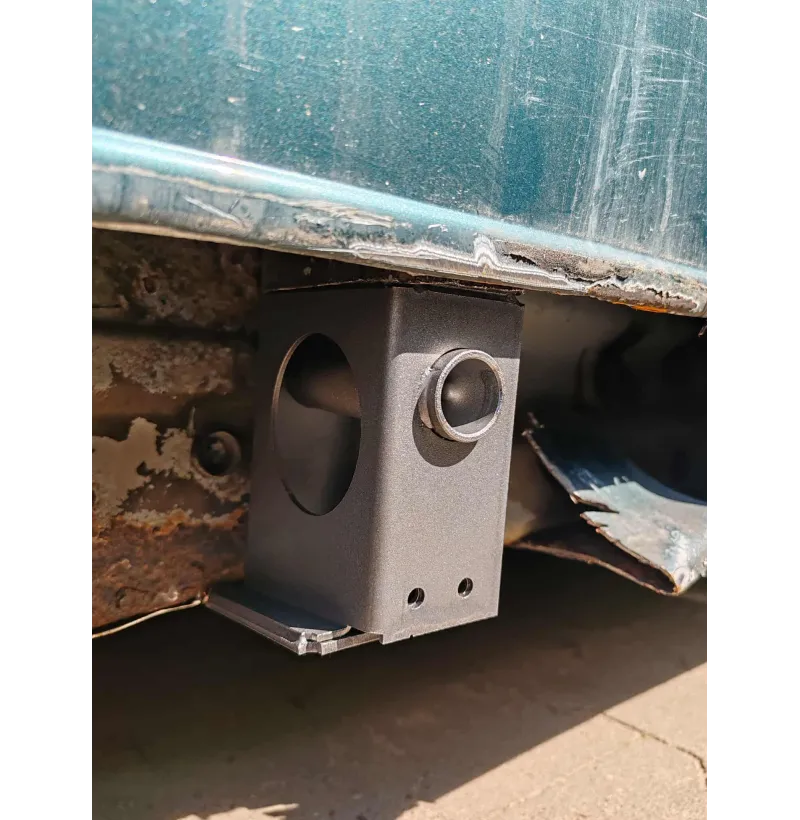 BMW E36 bakre jekkpunkt reparaturplate i S355 konstruksjonsstål