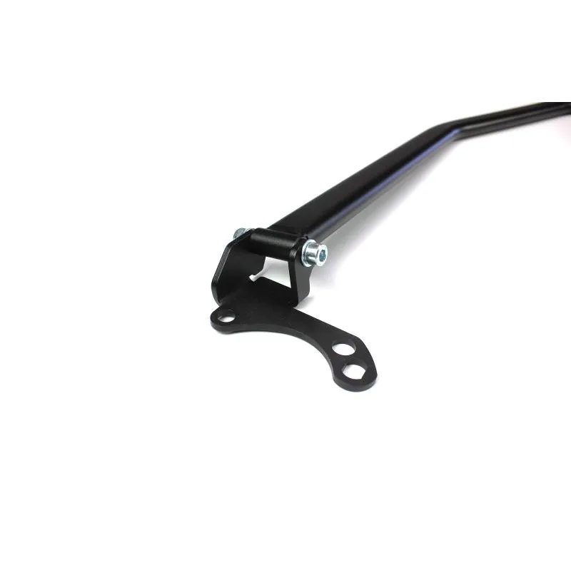Fremre avstiver til BMW E90 – flatovalt stålprofil 40x20 mm med sort pulverlakk