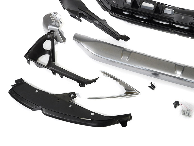 Nærbilde av frontspoiler Sport Style bodykit til Lexus RX IV 2015–2019