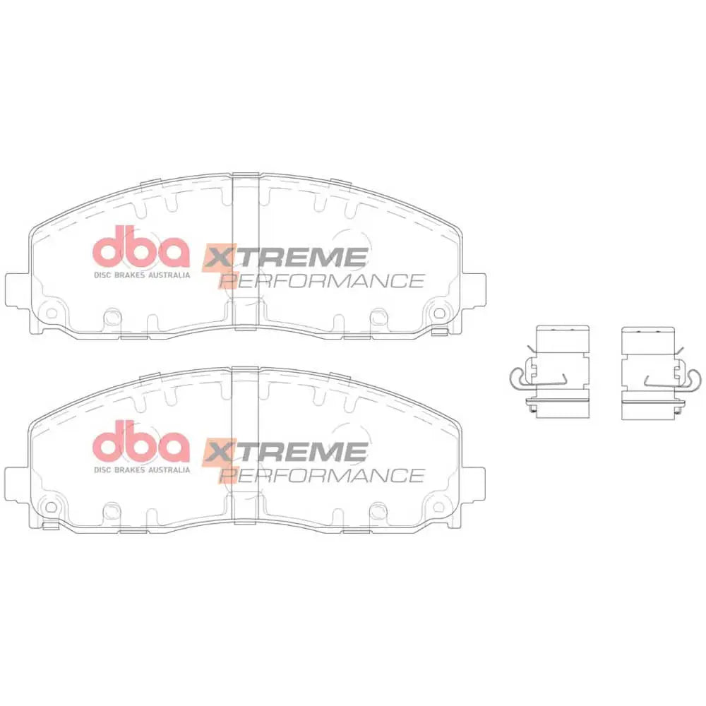 Bremseklosser Foran Dba Xtreme Performance - Jeep Wrangler Jl 4 d 18-