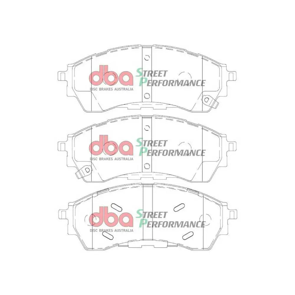 Bremseklossesett Foran Dba T2 Street Performance - Ford Ranger Raptor 19-23