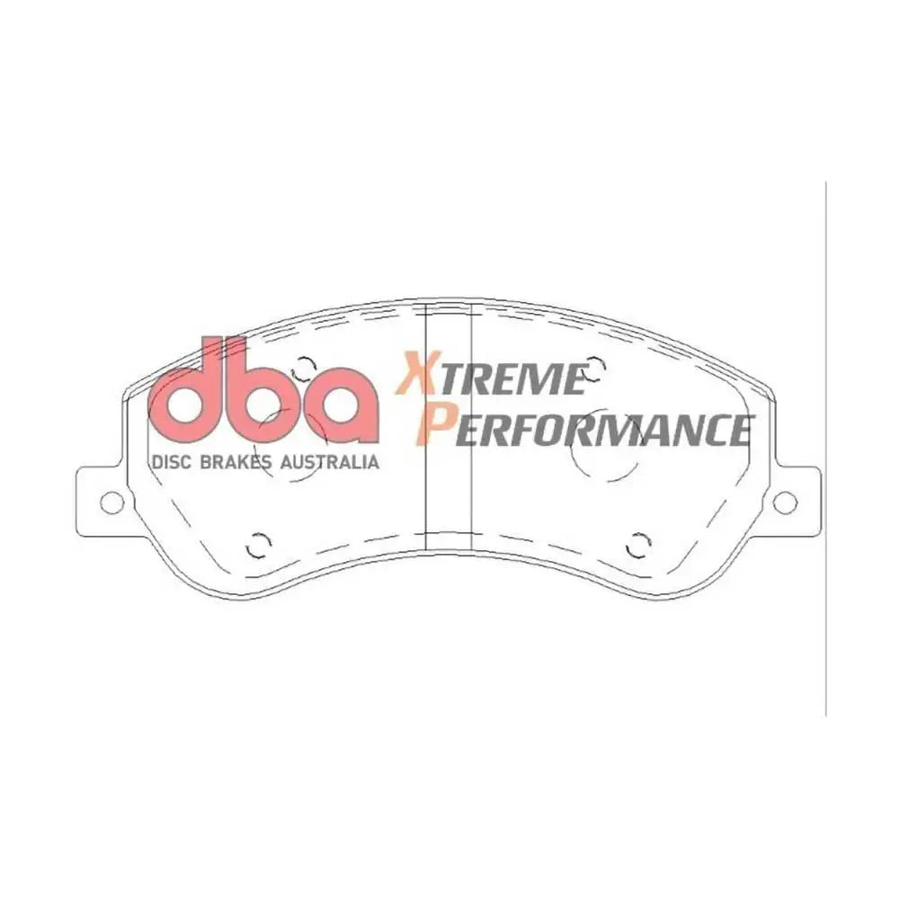 Bremsekomplettsett Foran Dba T3 4000 Xtreme Performance - Volkswagen Amarok 10-23