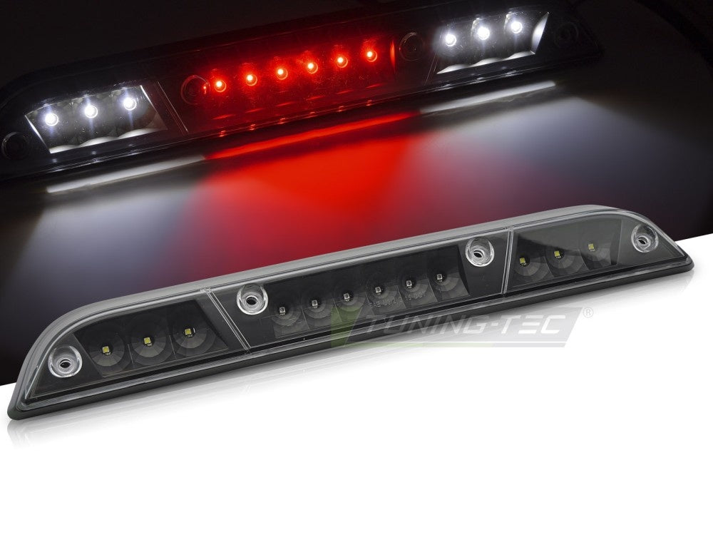 LED bremselys Ford F150 svart hus nærbilde av LED-stripen