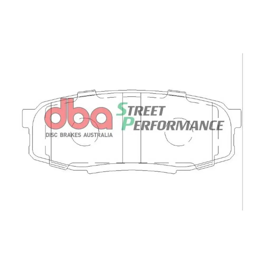 Bremsesett Bak Dba T2 Street Performance - Toyota Tundra 14-21 - 5