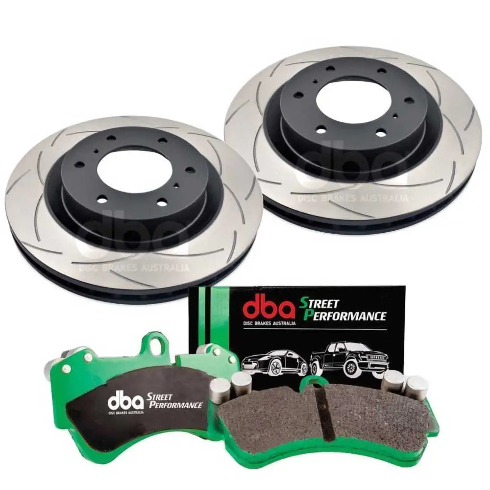 Bremsesett Foran Dba T2 Street Performance - Mitsubishi Pajero 06-21 - 1