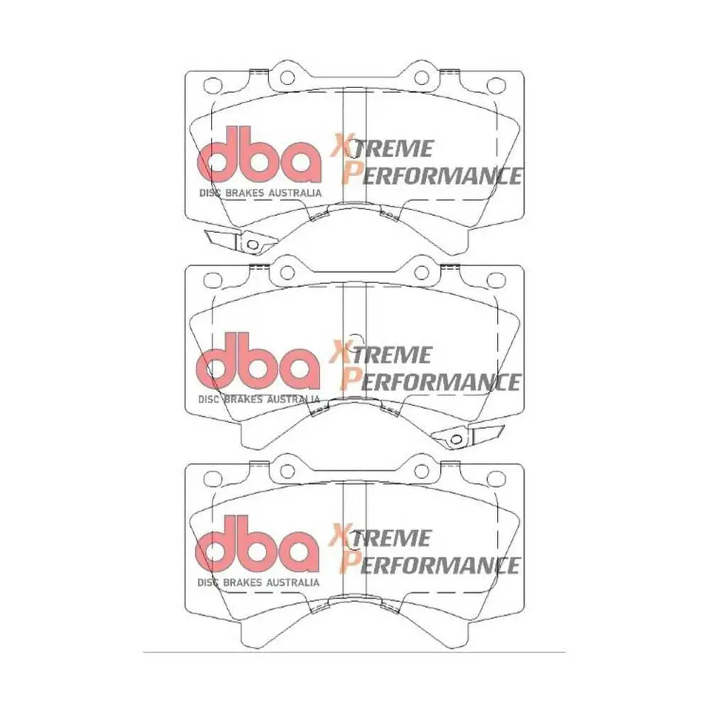 Bremsesett Foran Dba T3 4000 Xtreme Performance - Toyota Land Cruiser J20 07-15