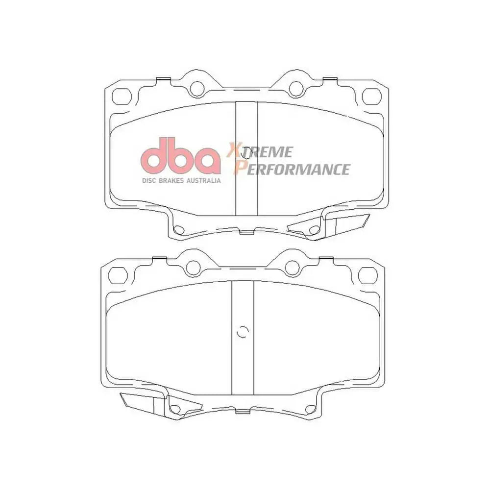 Bremsesett Foran Dba T3 4000 Xtreme Performance - Toyota Land Cruiser J8 90-97 - 6