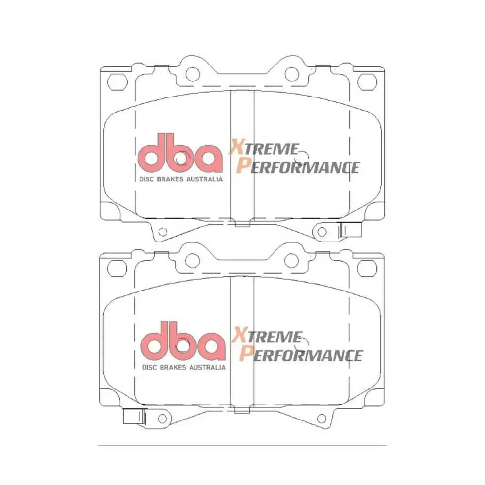 Bremsesett Foran Dba T3 4000 Xtreme Performance - Toyota Land Cruiser J105 98-07 - 5