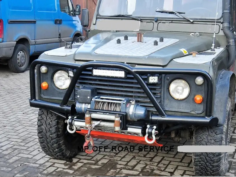 Støtfanger Foran Med Bullbar ver.1 - Land Rover Defender  | Nomax.no🥇_1