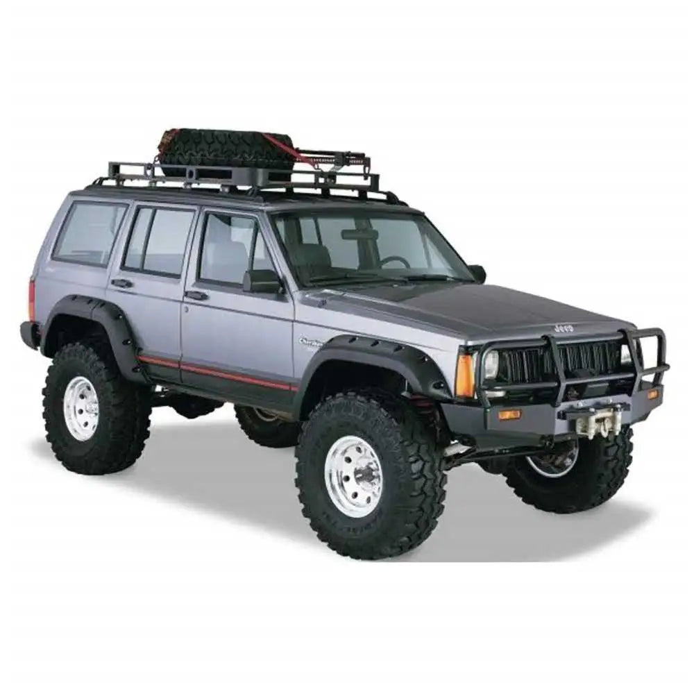 Bushwacker 4 Dører Utvendig Skjermbreddere - Jeep Cherokee Xj 84-01 - 2