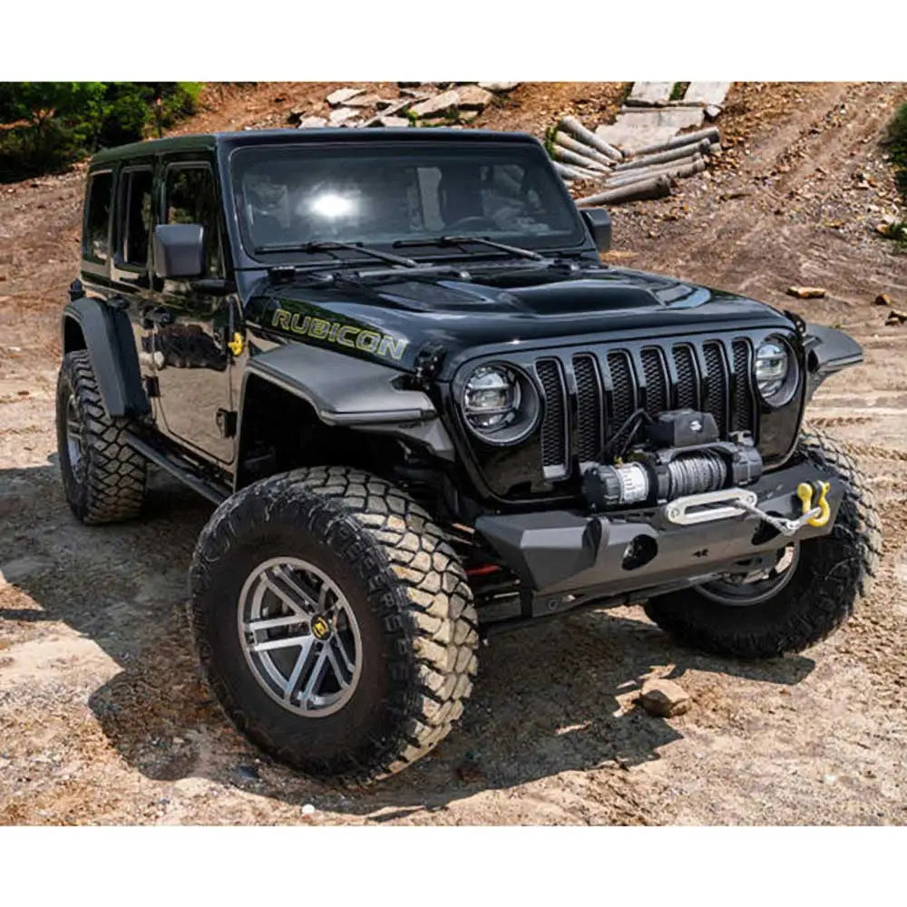 Bushwacker Hyperform Skjermbreddere - Jeep Wrangler Jl 4 d 18- - 2