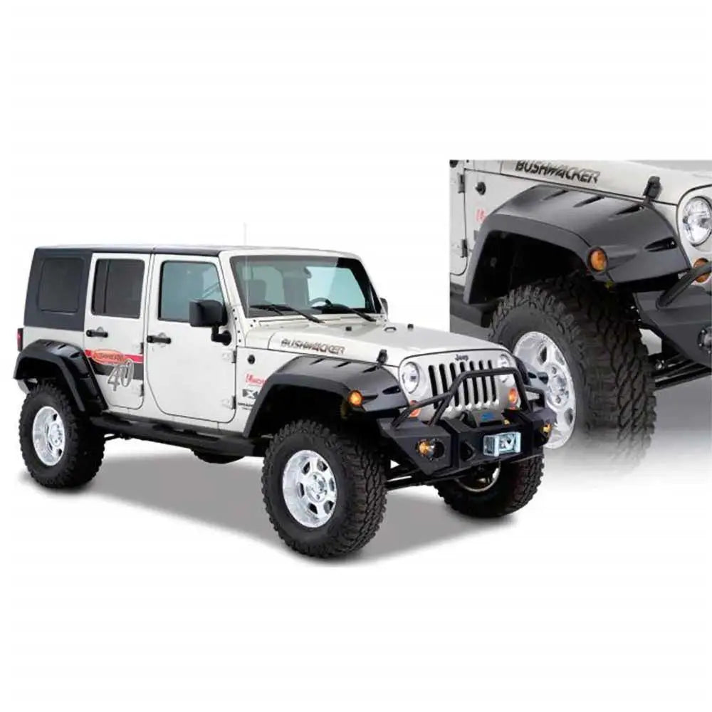 Bushwacker Pocket Style Bokser - Jeep Wrangler Jk 4 d 07-18 - 1