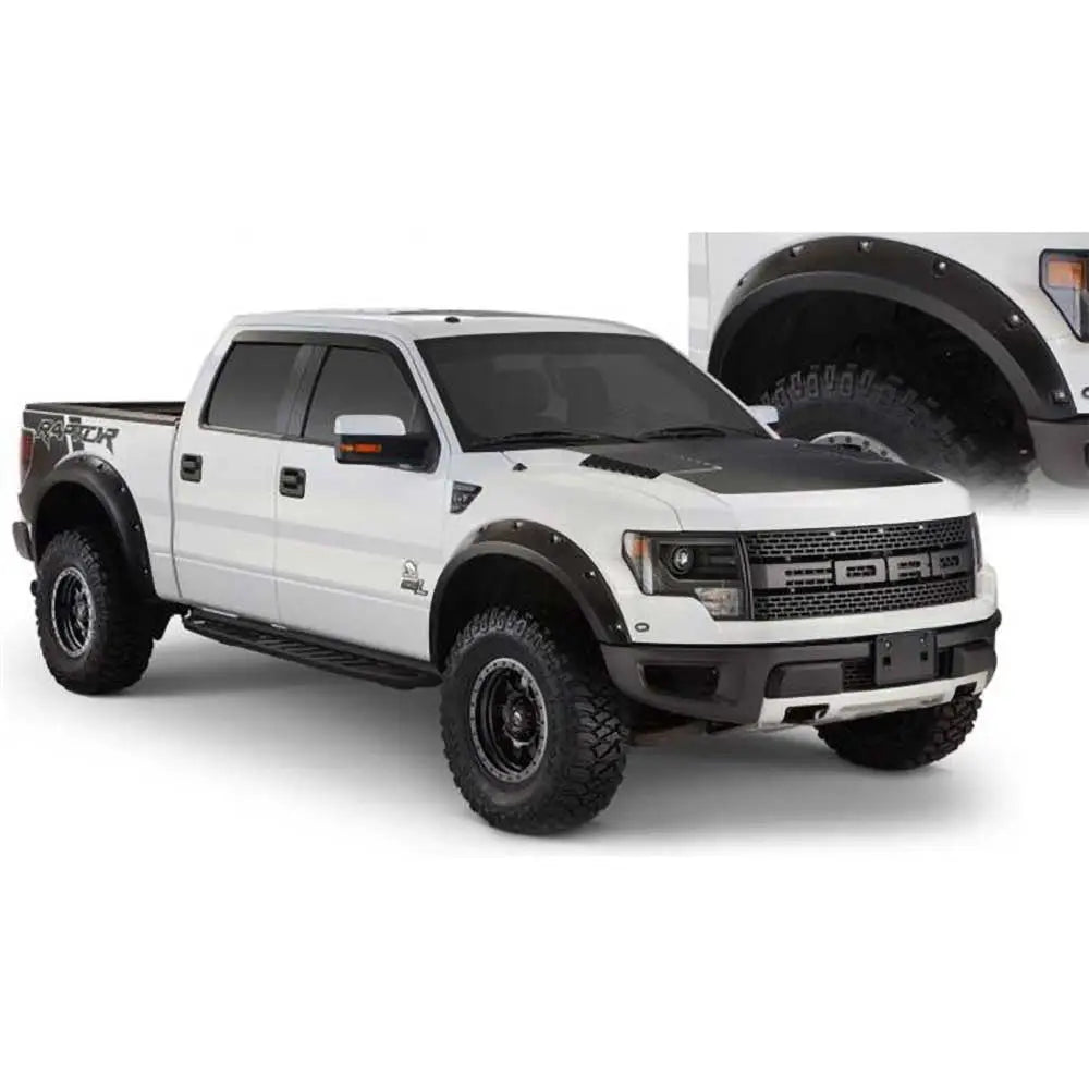 Bushwacker Pocket Style Fender Flares - Ford F150 Raptor 10-20 - 1