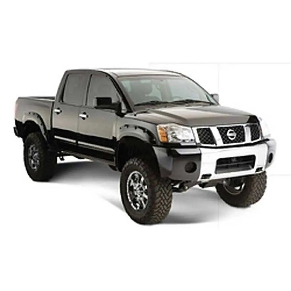 Bushwacker Pocket Style - Skjermbreddere Foran Og Bak Til Nissan Titan 16- - 2