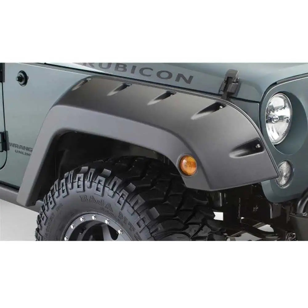 Bushwacker Pocket Style Skjermbreddere - Jeep Wrangler Jk 2 d 07-18 - 2