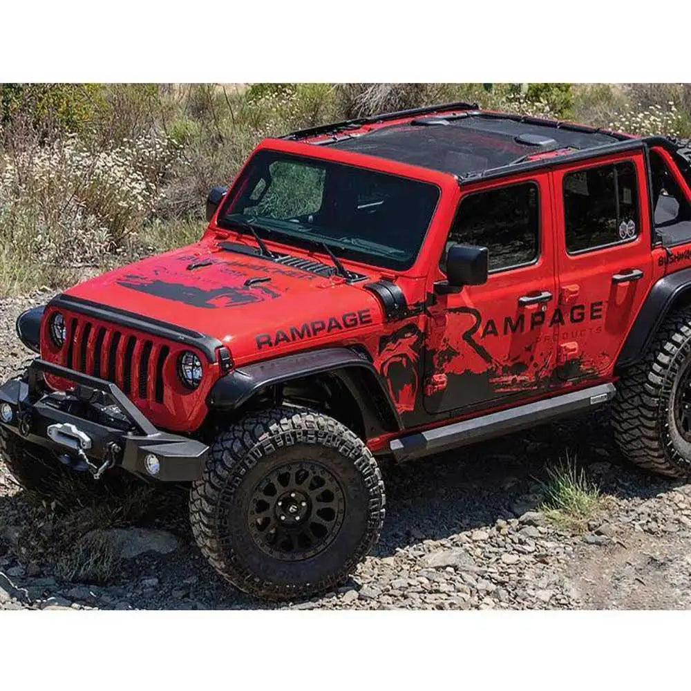 Bushwacker Rocker - Jeep Wrangler Jl 4 d 18- - 4