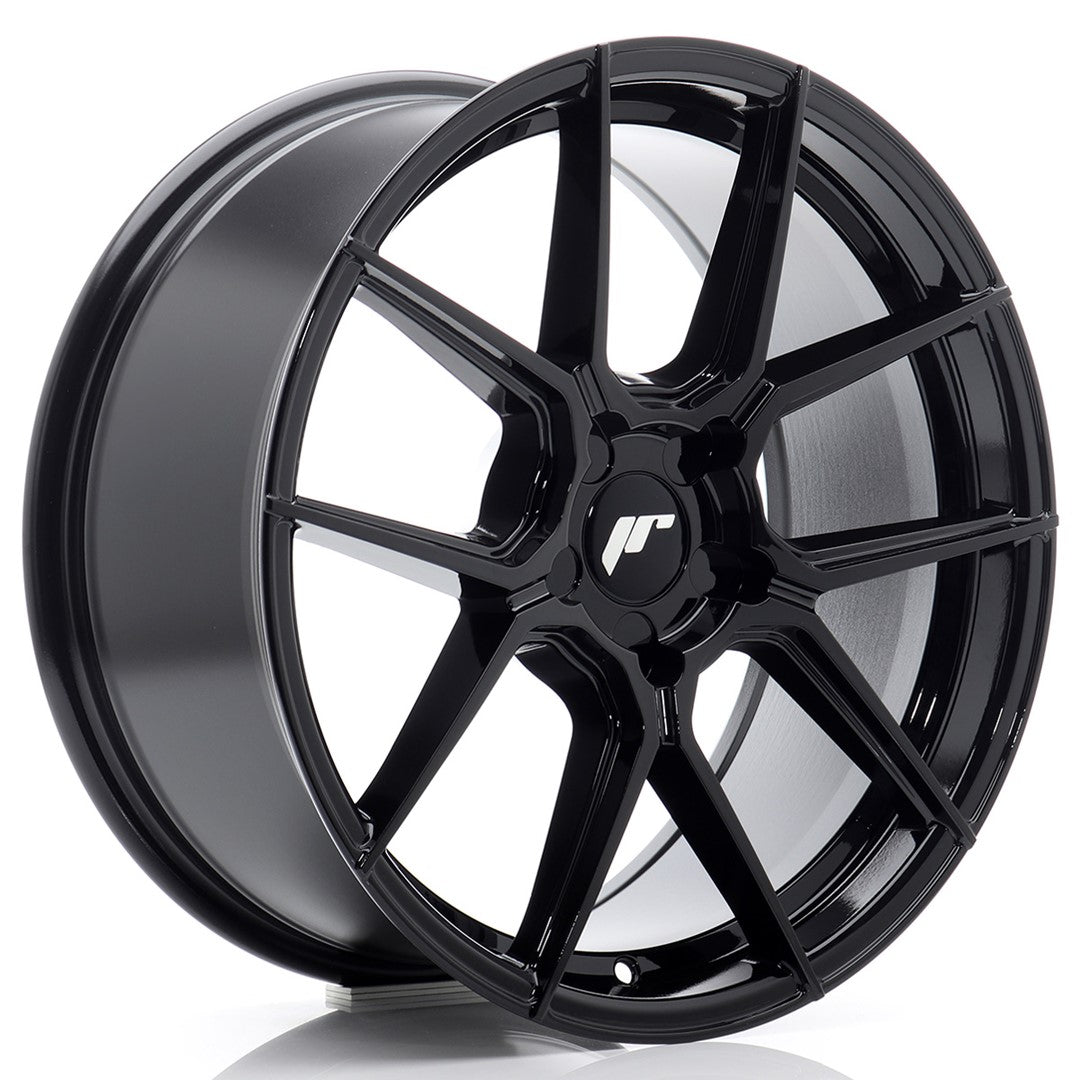 Felg JR Wheels JR30 18x8,5" Black – sett forfra
