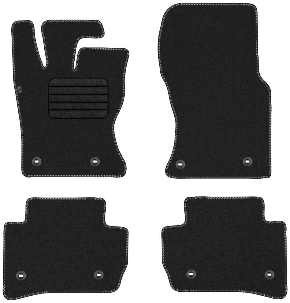 Unknown stoffmatter til Land Rover Range Rover Velar (L560) – premium velour svart