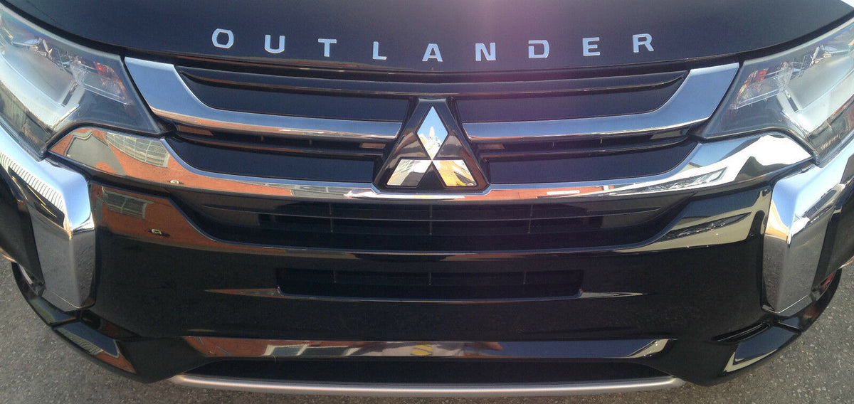 Emblem Mitsubishi Panseremblem Outlander III - sett forfra