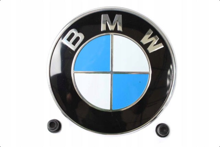 Emblem Bmw til / med propper - 1 stk. D - Ø82mm Bakluke - detaljer