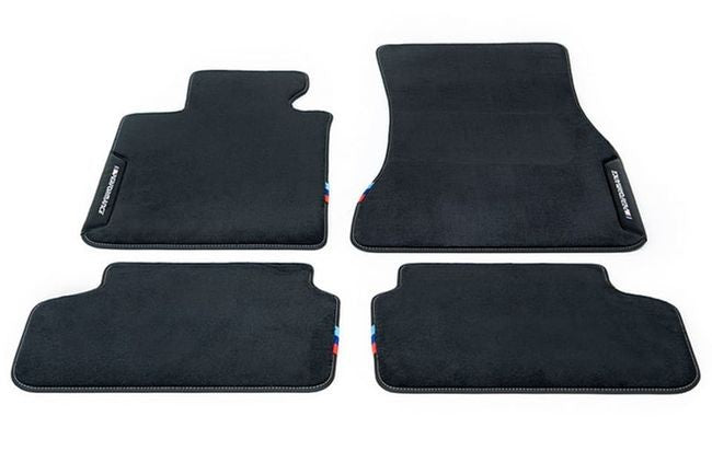 BMW OEM stoffmatter til Bmw X3 M (F97) / IX3 (G08/G08 BEV) / X4 (G02) – stoff med ///M Performance-logo