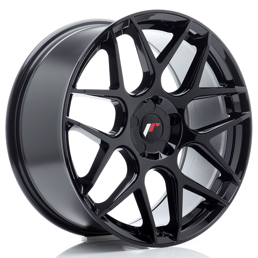Felg JR Wheels JR18 19x8,5" Black – sett forfra