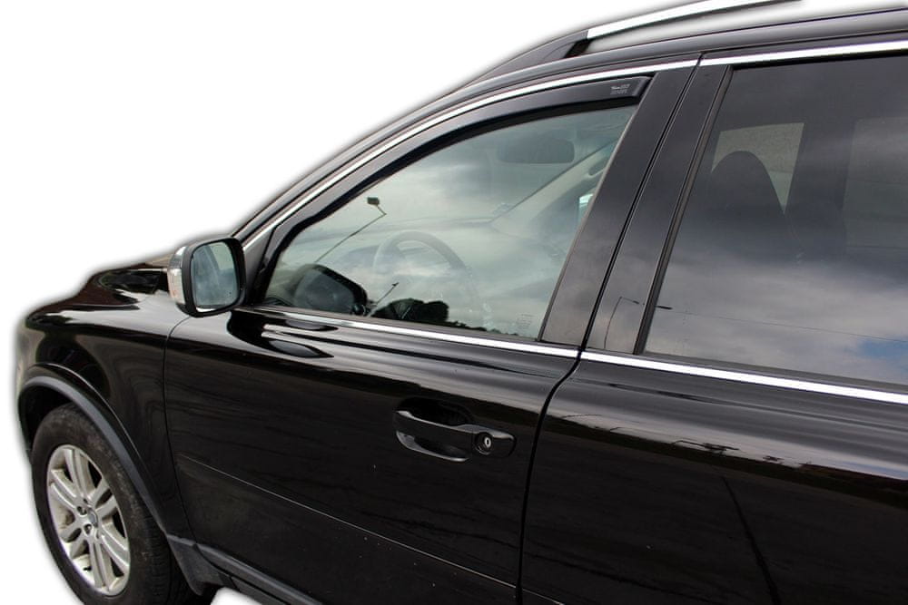 Heko vindavviser til Volvo XC90 I – sort transparent