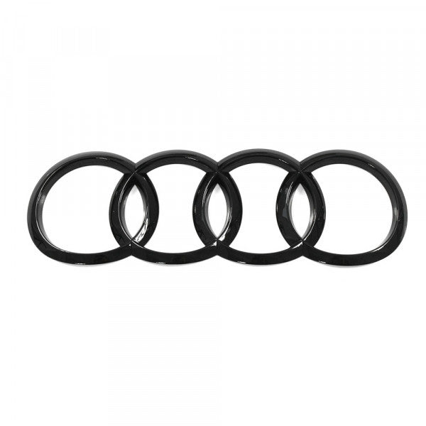 Emblem/logo til Audi A5/S5 (B9 F5) Sportback / Audi RS5 (F5) Sportback 2018 - 2024 Black Glossy i svart blank utførelse