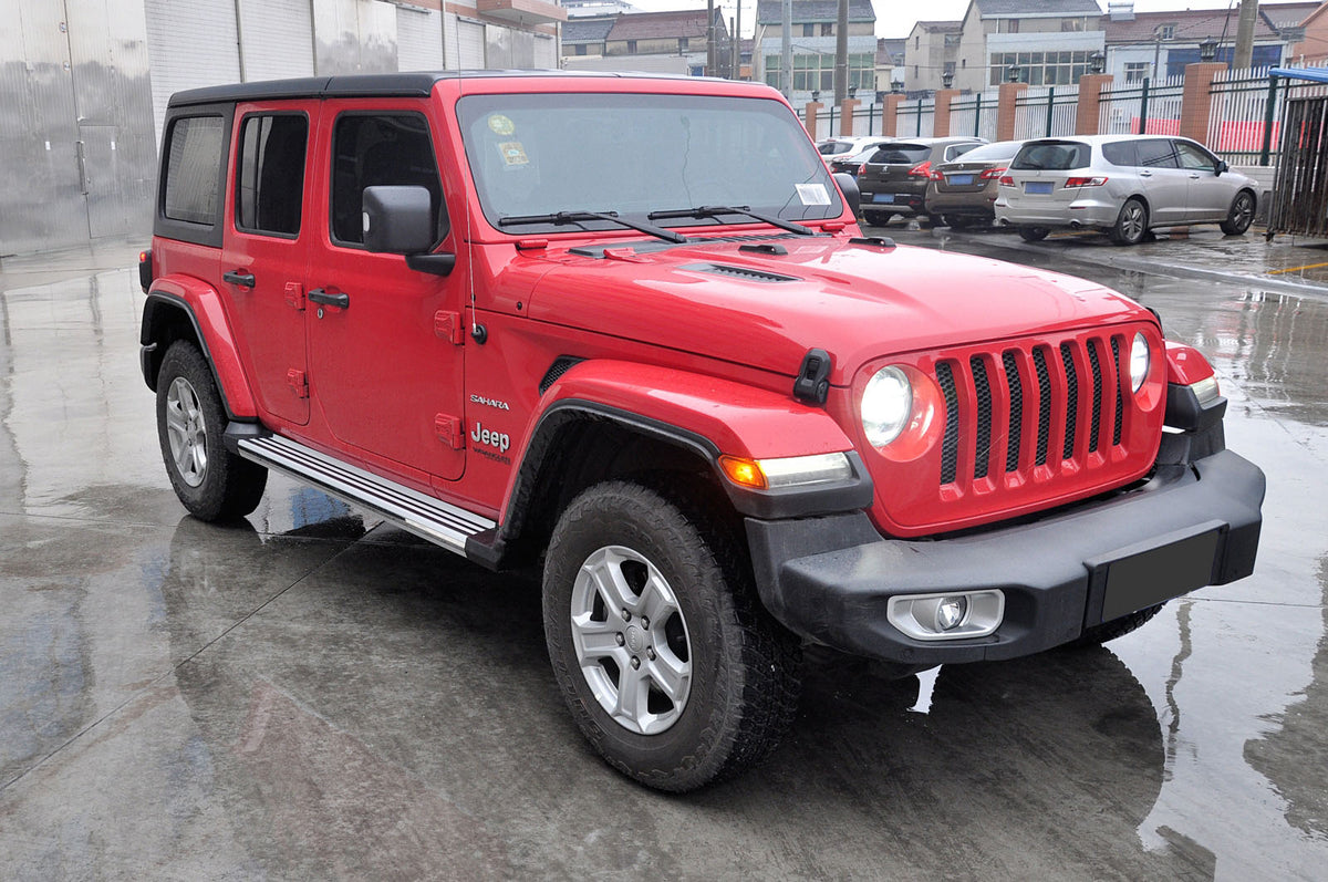 Stigtrinn Jeep Wrangler JL Ventshield (2017-) - sett bakfra