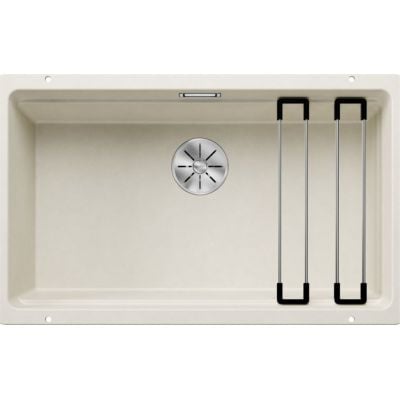 Blanco Etagon 700-U kjøkkenvask i hvit granittkompositt med underliming, 700x400 mm kum – 527078