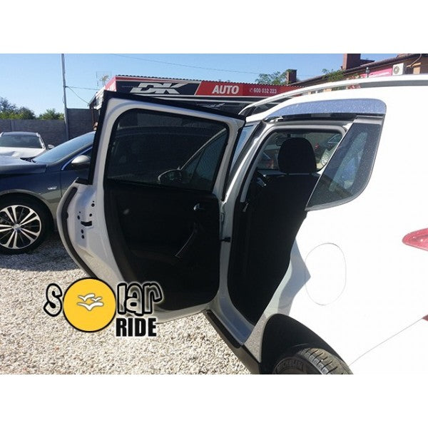 Solskjerm Peugeot 2008 I (2013-2019) (4 stk) - sett forfra
