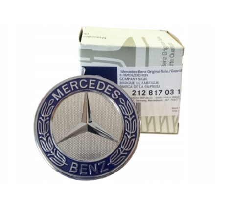 Emblem/logo til Mercedes C- og E-Klasse C 63 AMG utførelse, pansermontering og OEM-kvalitet