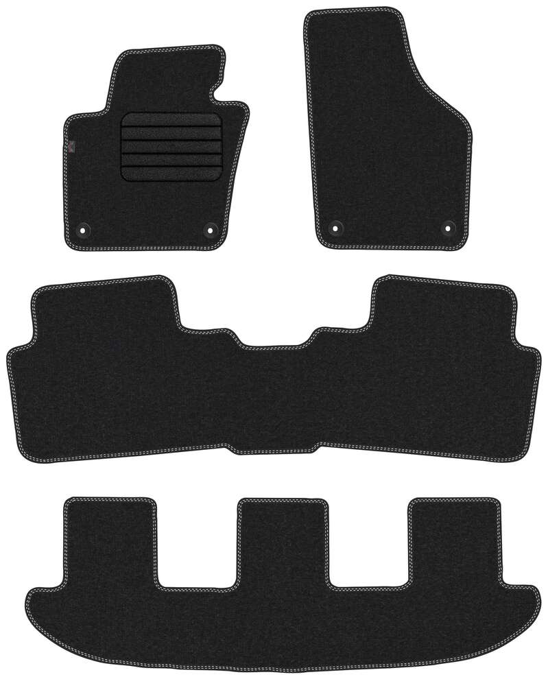 Unknown stoffmatter til Vw Sharan II – premium tekstil
