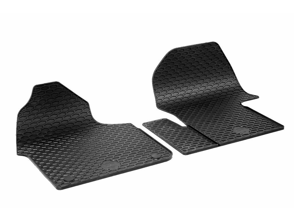 DomLine luktfrie gummimatter til Mercedes Sprinter III W907 2018– – svart titanium, vanntett og sklisikker