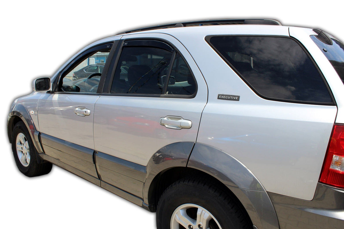 Vindavviser Kia Sorento I (2002-2009) – PMMA Plexi - nærbilde