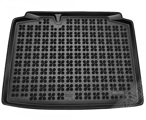 Rezaw-Plast bagasjeromsmatte til Skoda Rapid – TPE-gummi