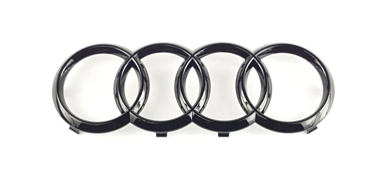 Emblem Audi A4 B9 / Audi A5 (8TM) RS5 Sportback Grill Black Edition - sett bakfra