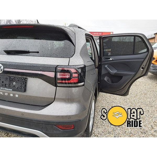 Solskjerm Vw T-Cross (2018-) (2 stk) - sett forfra
