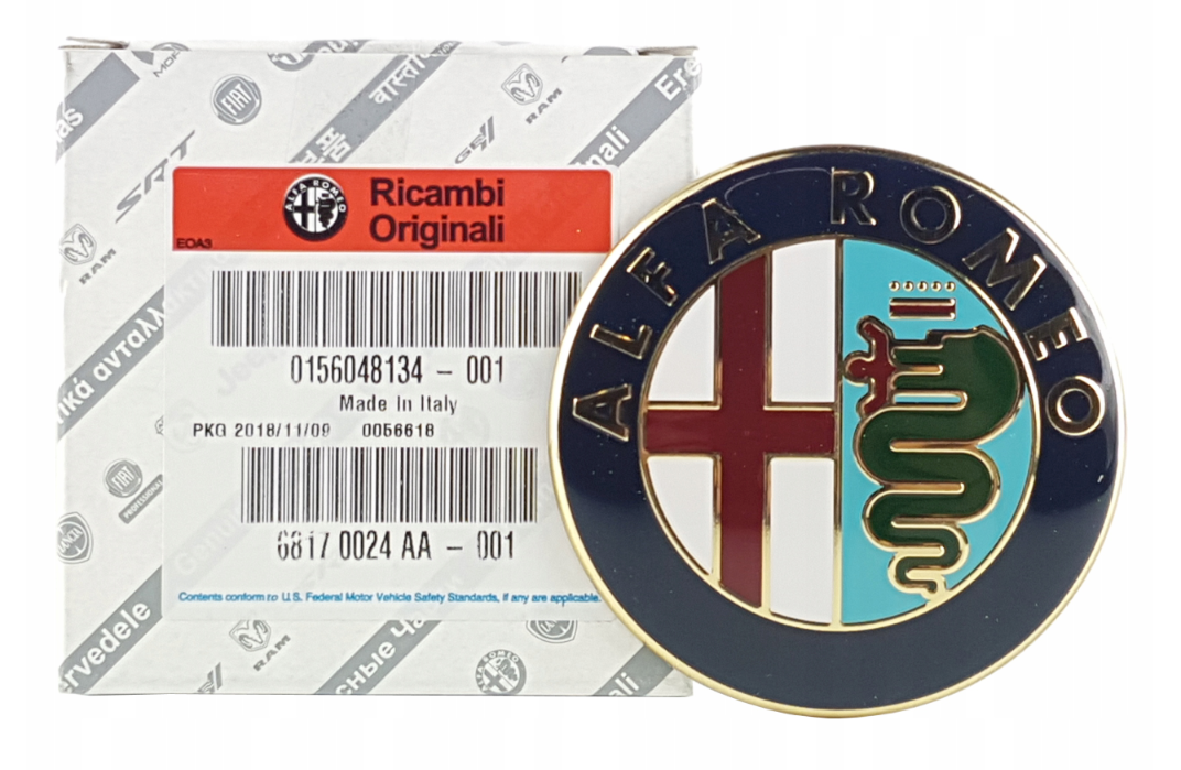 Emblem/logo til Alfa Romeo Alfra Romeo emblem Alfra Romeo 147 156 for bakluke i OEM-kvalitet